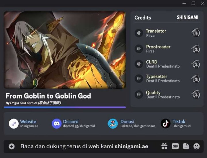 From Goblin to Goblin God